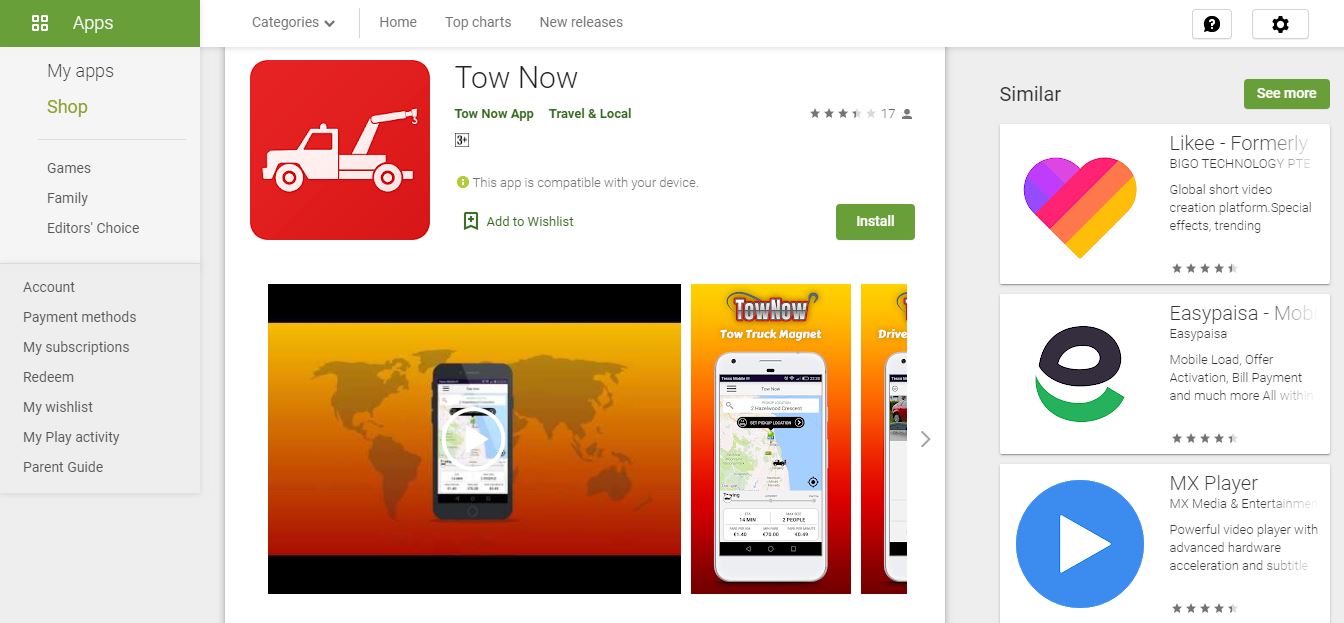 Townow Mobile App SygmaTech UK